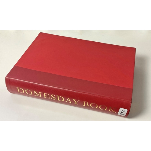 263 - Doomsday Book in red folder - Cornwall