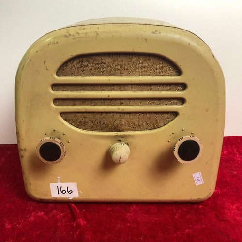 166 - Ever Ready vintage radio a/f