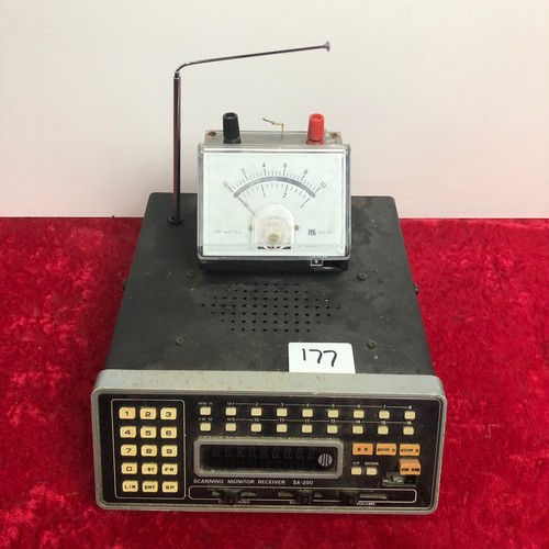 177 - Nissan Denshi J.I.L. SX200 radio scanner / receiver (untested)