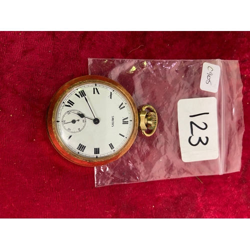 123 - Smith pocket watch in working order