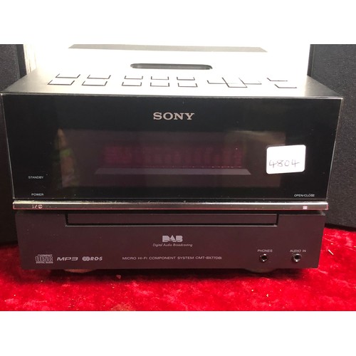 170 - Sony HCD-BX77FBi mini hi-fi with DAB radio and speakers