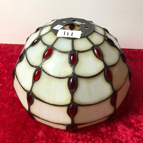 111 - Tiffany style lampshade