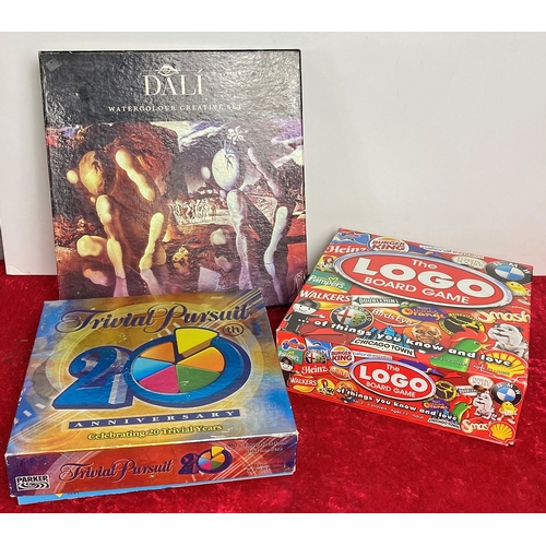 12 - Two games plus a Dali painting set