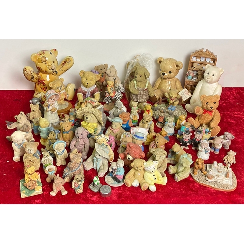 57 - Large collection of Teddy Bear ornaments