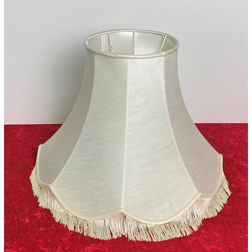 129 - Four large vintage lamp shades