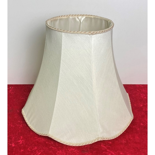 129 - Four large vintage lamp shades