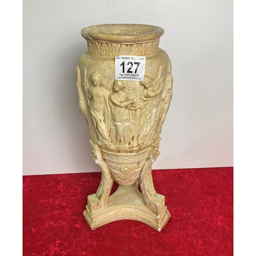 95 - Grecian style urn / vase (as found)