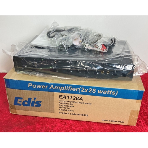 151 - Brand new boxed Edis EA1128A Power amplifier