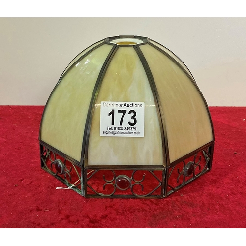 173 - Tiffany style lampshade