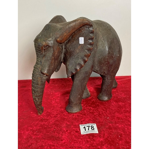 178 - Large heavy elephant ornament