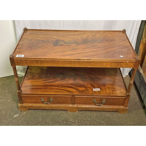 505 - Retro low table, suitable as a TV stand