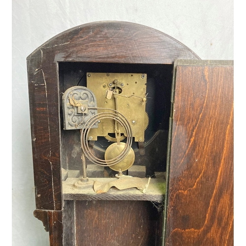 516 - Art Deco Style - Grandmother clock - approx 51 inches tall