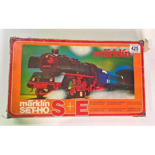 Marklin set HO S+E 3185 Railway Train set in original box in excellent  condition