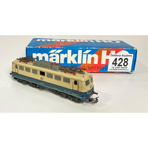 428 - Marklin 3165 Railway electric locomotive in original box