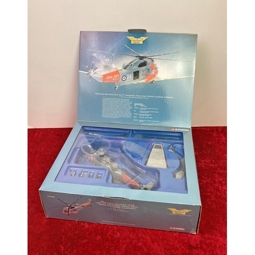 269 - Boxed Corgi Aviation Archive diecast model of a Royal Navy Rescue Helicoptor