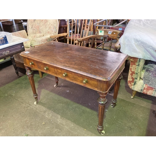 626 - Edwardian mahogany  , drawing room table 42 