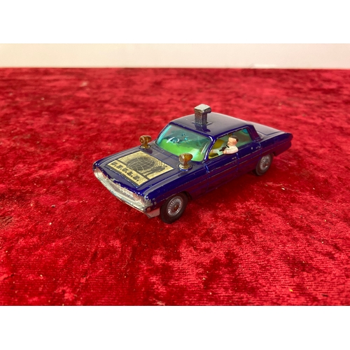 354 - Vintage Corgi  diecast model car. Super Automobile 88. Man From Uncle featuring shooting people