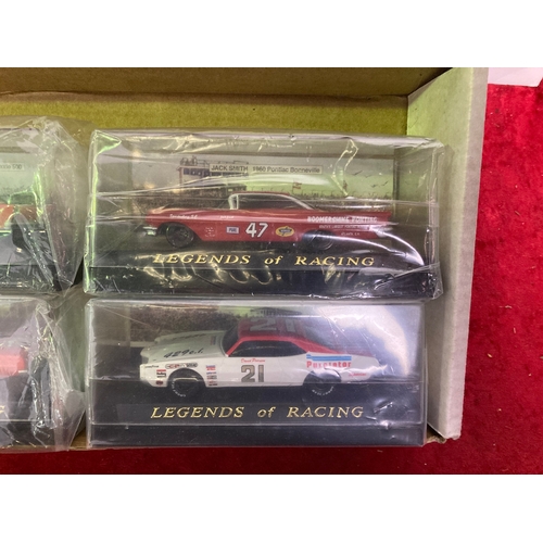 351 - 6 x Boxed diecast model cars:  Legends of Racing Collection Limited Editions