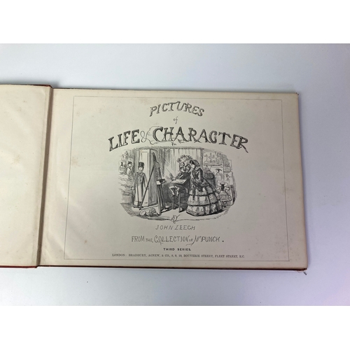 397 - John Leech pictures life characters from Punch (2 vols), 1860s