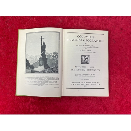 379 - The Columbus Regional Geographies Senior series book 1 - 1934.