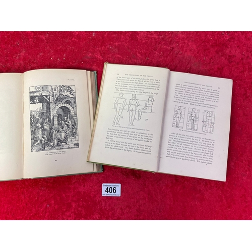 406 - 6 Figure Composition book (1905) Figure Drawing (1919) by Richard G. Hatton