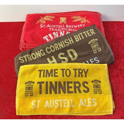 431 - Quantity of beer mat towels from St Austell Brewery