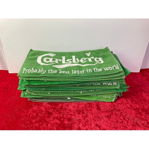 432 - Collection of mixed pub bar beer towels