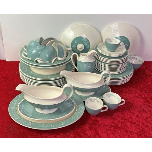 436 - Lovely Royal Doulton 'Cascade' dinner service - see both photos for all included