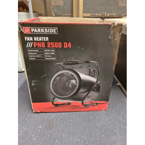 1273 - A Parkside fan heater PHG 2500