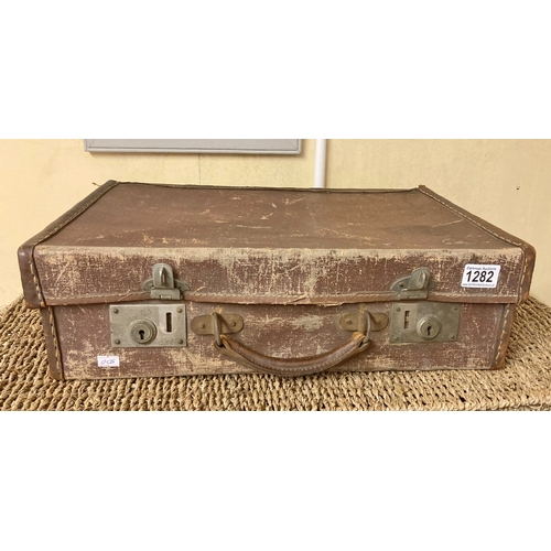 1282 - Small, vintage suitcase