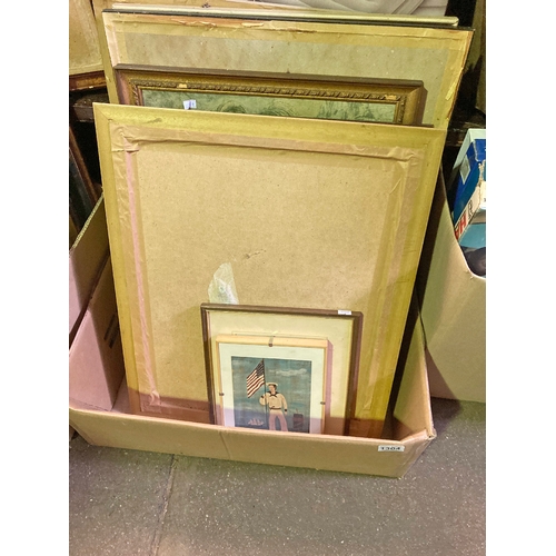 1304 - Selection of mixed framed pictures