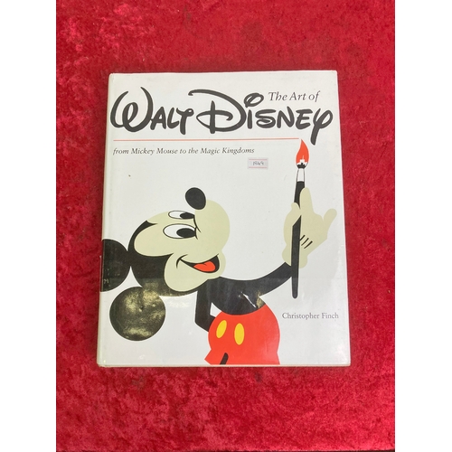 1308 - The art of Walt Disney - modern hardback by Christopher Finch, a beautiful book