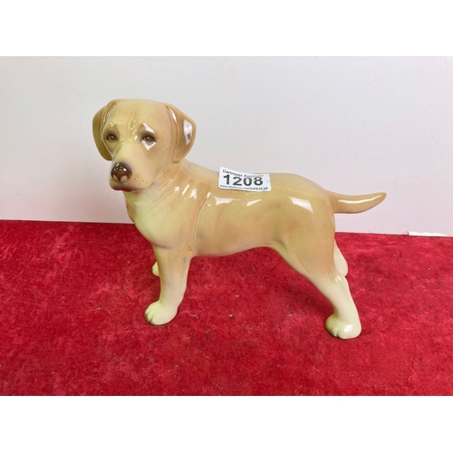 1208 - China Labrador dog, 15cm