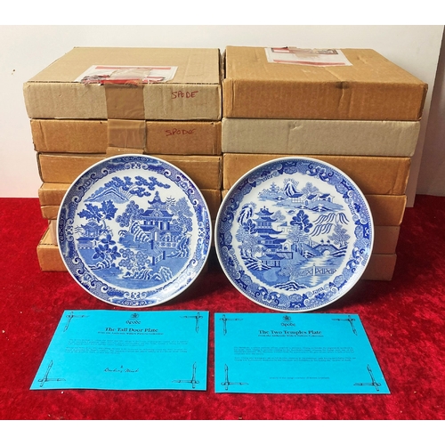 41 - A set of 12 boxed Spode collectors plates