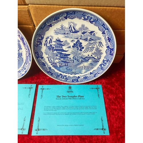 41 - A set of 12 boxed Spode collectors plates