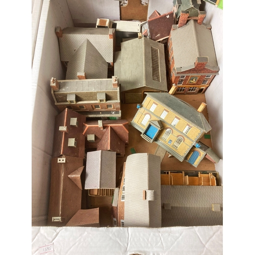 39 - 2 boxes of model railway buildings