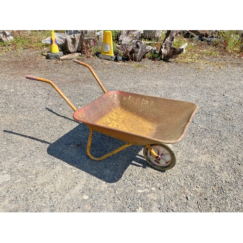 49 - Progress wheelbarrow (Rusty)