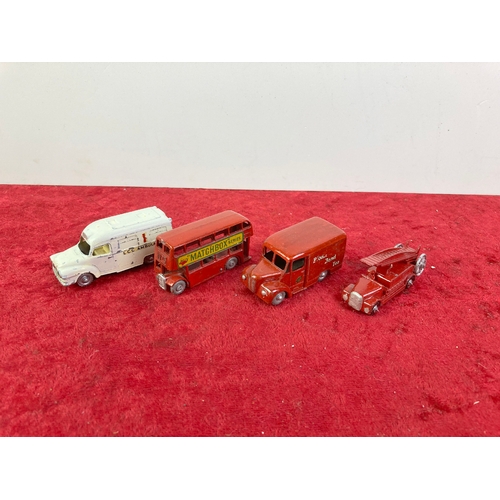 862 - Lesney small scale vintage bus and trucks