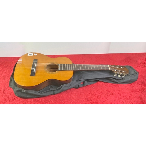 938 - Small Okada child's guitar in a case