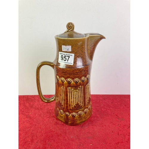 957 - Sylvac coffee pot