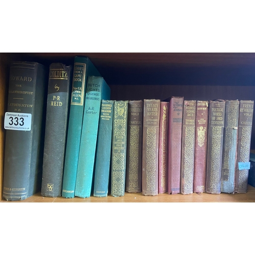 333 - A selection of vintage books