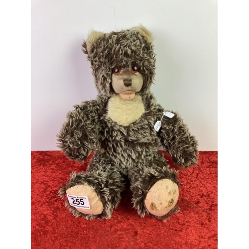 255 - Vintage teddy bear by Berg paws in need of repair