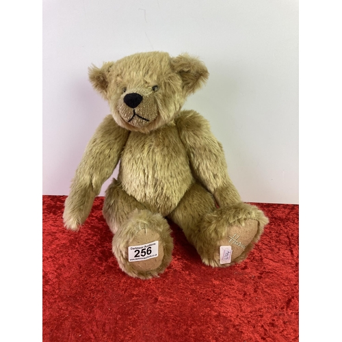 256 - Vintage style modern Harrods teddy bear 38cm ear to paw