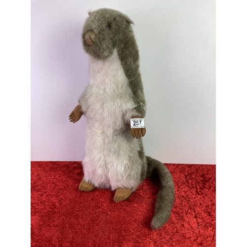 257 - Large cuddly toy otter 47cm ear to paw