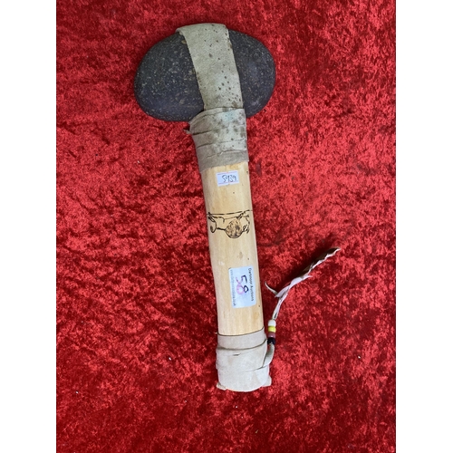 58 - Reproduction stone mallet / hammer