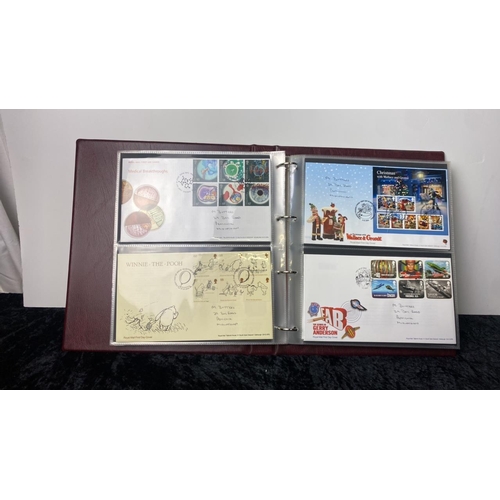 361 - 68 First Day Covers in original Royal Mail First Day Covers Official Album including Great British R... 