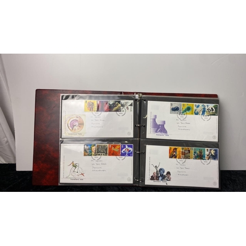 362 - 76 impeccably bound original First Day Covers in Comedian Lighthouses, Endangered Species, Enid Blyt... 