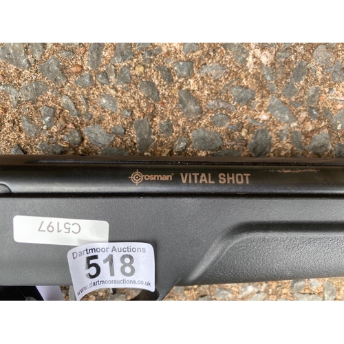 518 - Crosman Vital Shot Air Rifle .22