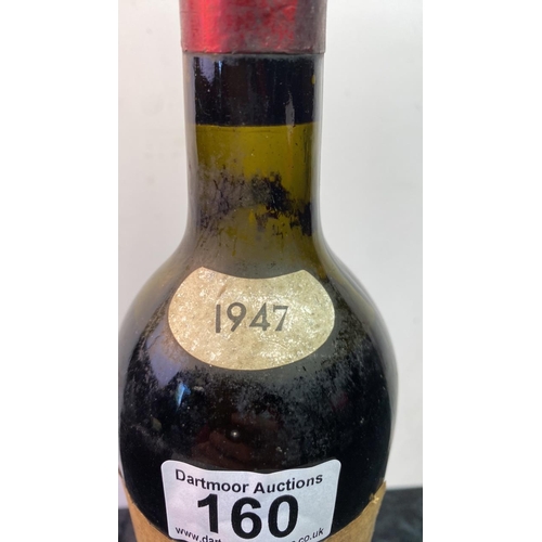 160 - Chateau Haut Pontet, 1er Cru, Bordeaux, St Emilion, 1947, 1 x bottle