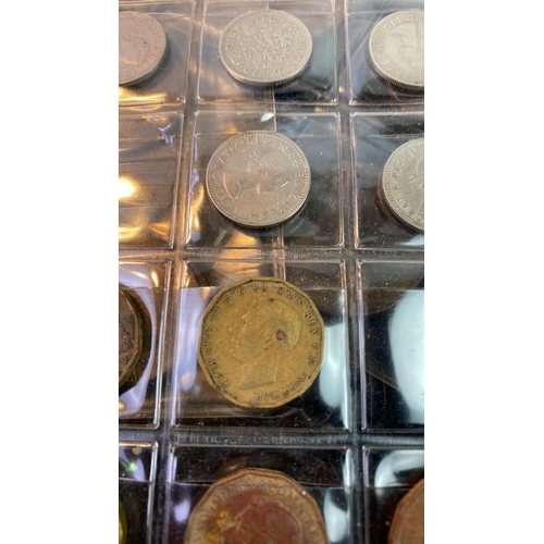 611 - A collection of pennies, half pennies, sixpences ,threepenny bits, crowns and shillings